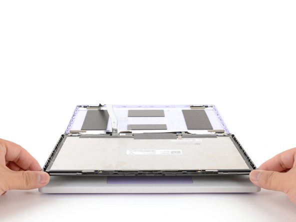 Carefully lift and remove the display.