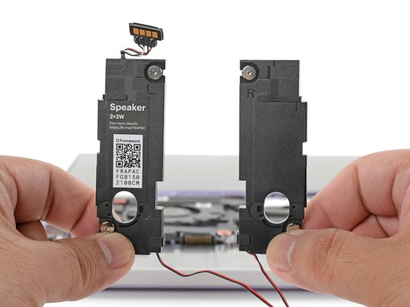 Remove the speakers.