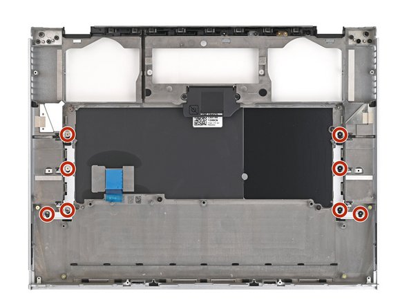 Use the grey screws labeled "M2 2.6mm fastener with a 5.5mm diameter 0.8mm thick T5 head" to secure the Bottom Cover screws.