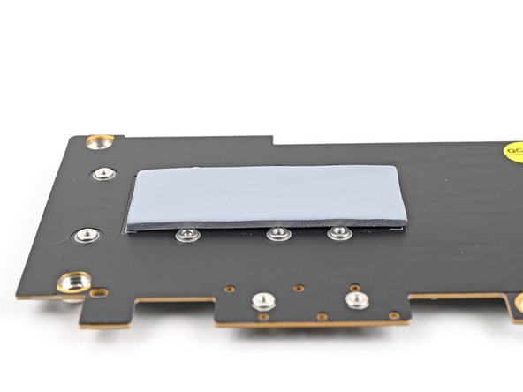 Remove the blue liner to expose its top side.