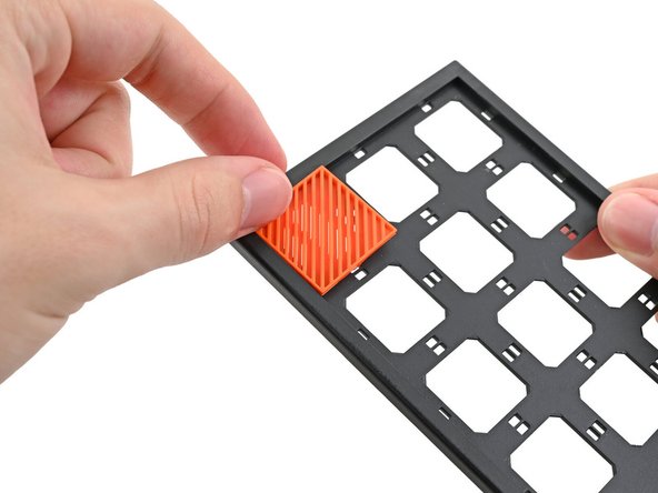 Lay a Tile over an open slot on the Front Panel.