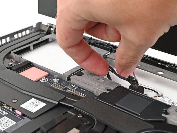 Optionally, you can tuck the cables underneath the frame.