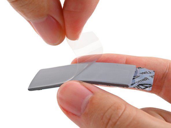 Once you place the thermal pad, it's difficult to peel it off and move it without damaging it. Take your time and work slowly to ensure it's aligned properly.