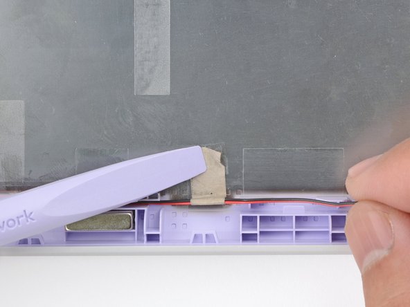 Zoom in on the second image to see how the wire sits in its channel.