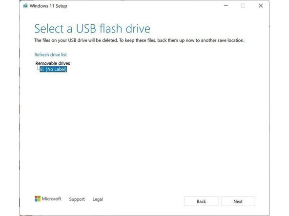If you navigate to this page from a Linux or Mac system, it'll direct you to download a Windows .iso instead of the Media Creation Tool. We recommend finding a Windows machine instead to create the installer to avoid any issues.