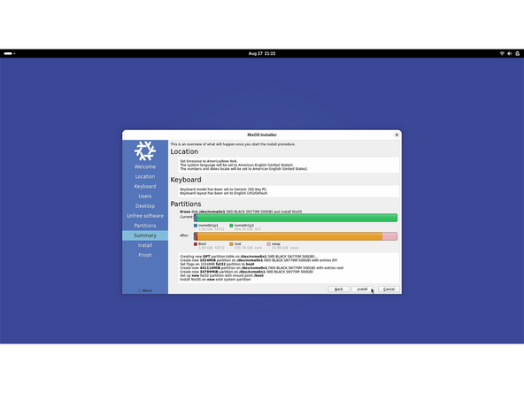 While one of the options in the dropdown for swap indicates an option for hibernation, hibernation is supported on a best effort basis on Framework Computers.
