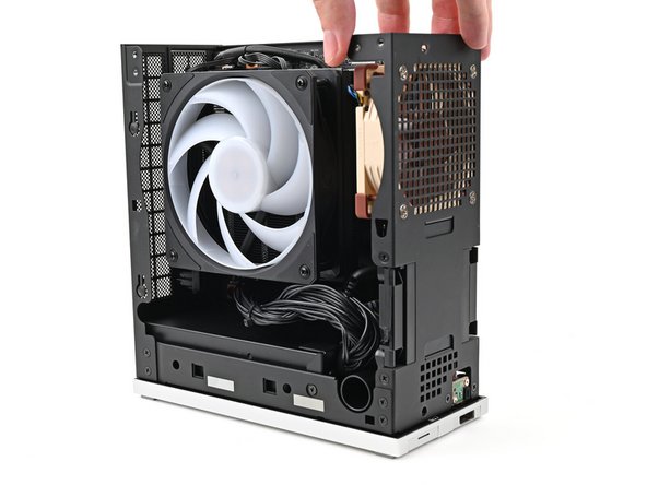 Rotate the Desktop so it sits upright on your work surface.