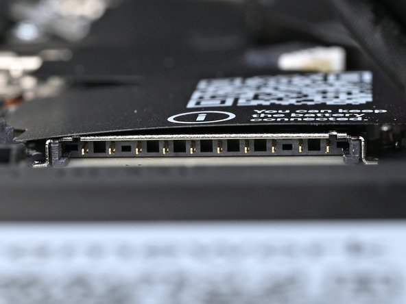 If any of the pins are bent, reach out to Framework Support.