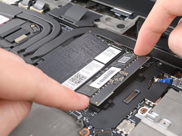 Repeat for the other RAM stick.