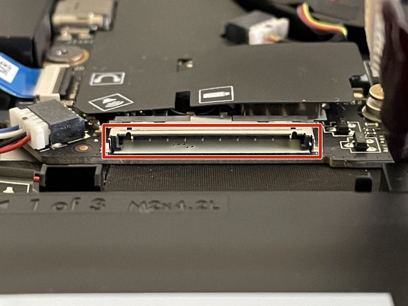 Before plugging the Battery connector back in, double check the pins on the Battery receptacle on the Mainboard, and make sure none of them look bent.