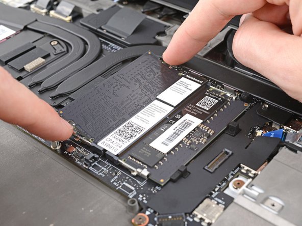 Repeat for the other RAM stick.