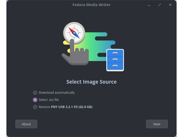 First, download the latest Fedora KDE Plasma Desktop release https://fedoraproject.org/kde/ from the Fedora website. This Guide assumes a simple installation scenario of a fresh install on a blank drive.