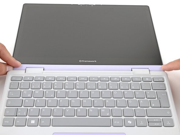 Make sure all the clips along the left, top, and right edges are fully seated.