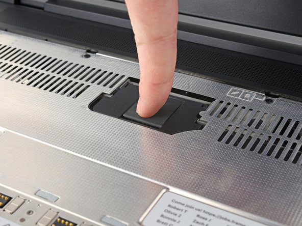 Close the interposer door before continuing.