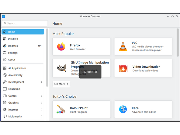 From here, you can search for applications by name or task. If you prefer, you may simply browse for an application instead.