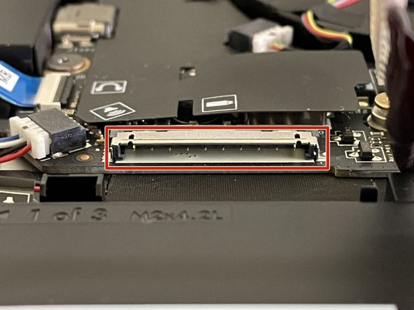 Before plugging the Battery connector back in, double check the pins on the Battery receptacle on the Mainboard, and make sure none of them look bent.