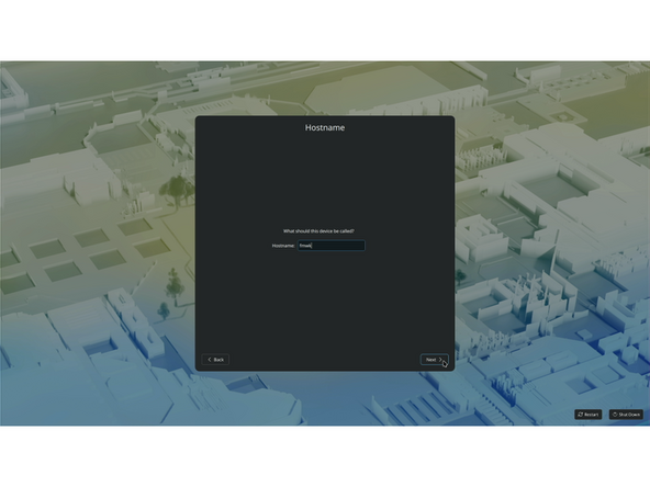 As during the install, set a Language then choose a keyboard layout. This is an opportunity to change either if a mistake was made during installation.