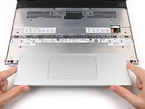 Lift the Touchpad Module and remove it.