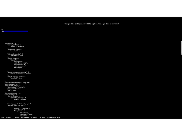The "Additional Packages" section lets you install packages not selected earlier. For the Framework Laptop 12 there are additional packages needed to use the touchscreen, handle tablet mode, automatic display rotation, and the optional fingerprint sensor, use this menu to select the fprintd, libinput, and iio-sensor-proxy packages.