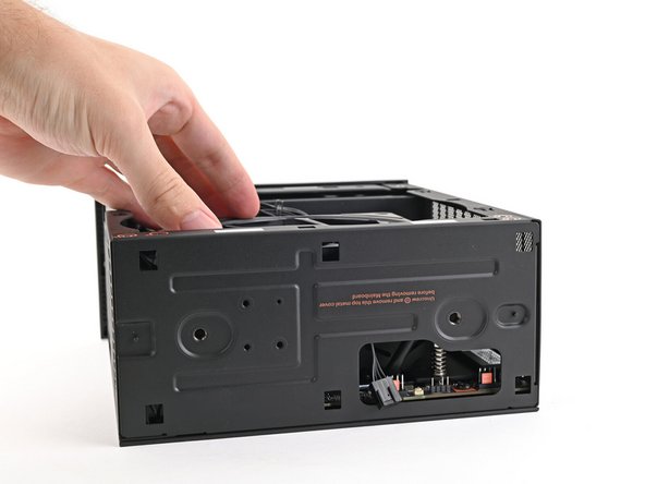 If your fan has an arrow indicating airflow direction, make sure it's pointed towards the heatsink.