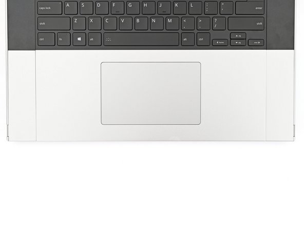 The Touchpad Module can be placed either on the left, center, or right edges of the laptop. The Touchpad Spacers fill in the empty spaces.
