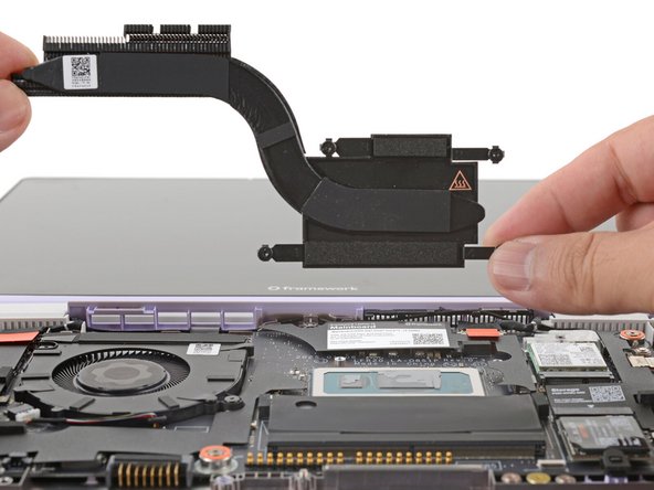 Lift and remove the Heatsink.