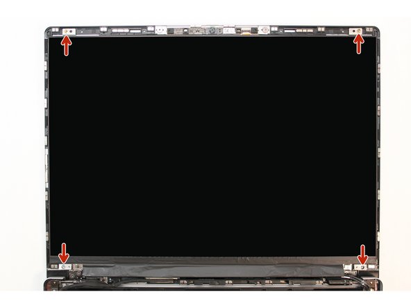 Be sure to only handle the Display by the side edges and avoid touching the bottom area.