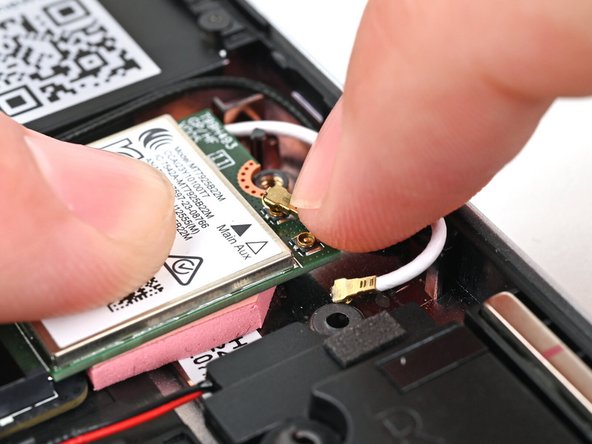 If the Antenna cables got accidentally disconnected, follow this step to reconnect them. Otherwise, skip this step to continue the guide normally.