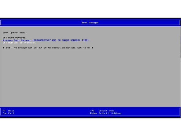 Power off your Framework Laptop if it is on.