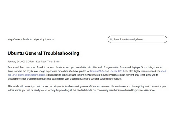 Expecting two-finger right clicking and need help? The touchpad help guide is here.