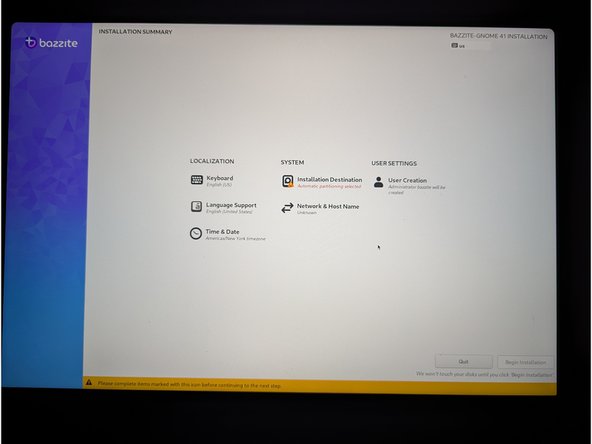 Select the keyboard language you'd like to use.  Click Continue.
