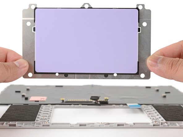 Lift and remove the touchpad.