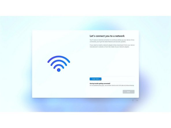 The installer will reboot and take you through the Windows setup process. Follow the on-screen prompts to select your region and keyboard layout.
