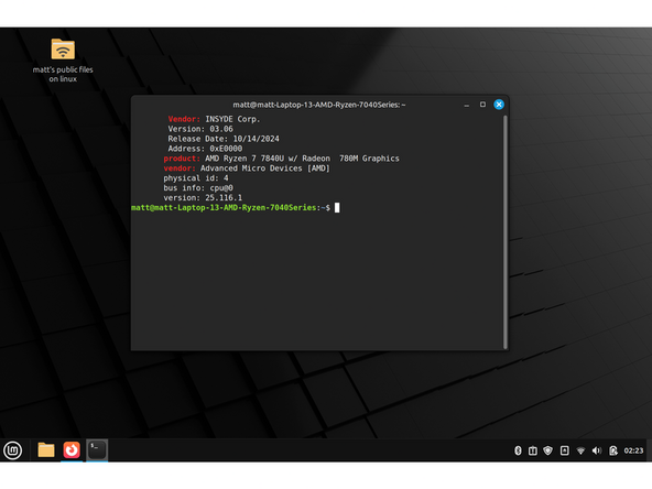 Before updating to the latest firmware, let's make sure we verify which BIOS were running. Please follow this guide.