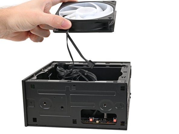 The next seven steps show how to install the CPU fan. Depending on which fan you have, these steps might look slightly different. Follow the directions closely to ensure you install your fan correctly.