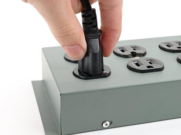 Plug the AC Cable into a power outlet.