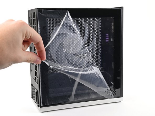 If your Left Panel came with a protective liner, remove it.