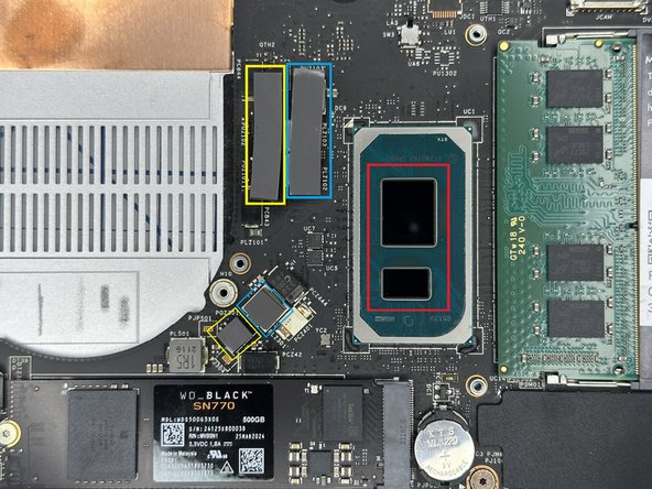 Only the Thermal Paste for the CPU (Labeled A) will be the remaining thermal item on the Heatsink Kit.