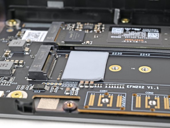 Remove the blue liner to expose its top side.