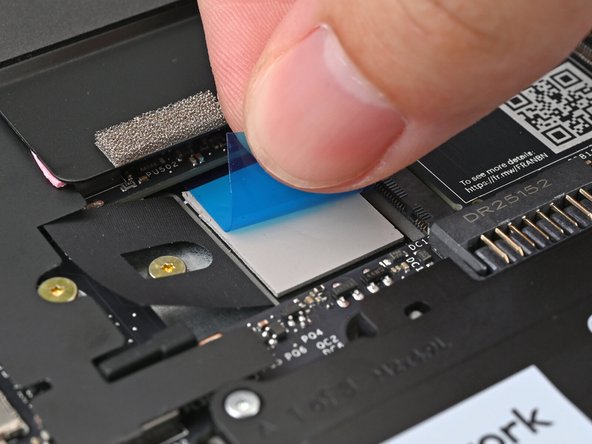 If a Thermal Pad has fallen off over this section, please see our Knowledgebase page of where to re-attach it.