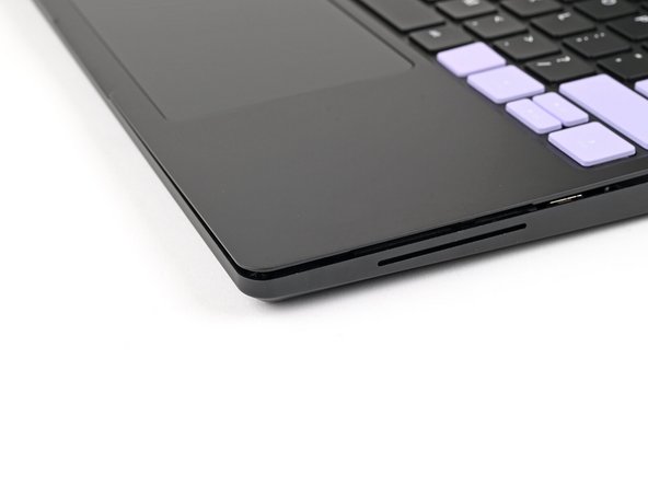 The bottom right corner of the Input Cover won't sit flush with the laptop until you tighten its screws.