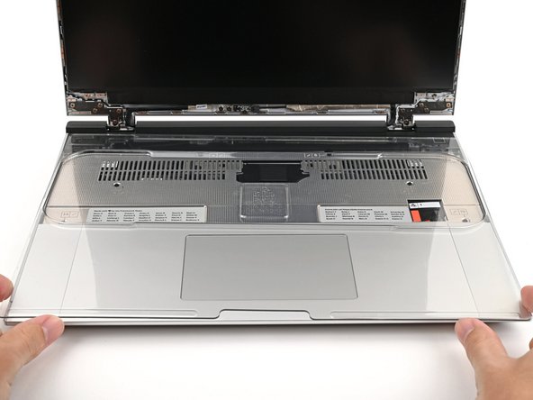 Remove the plastic cover.