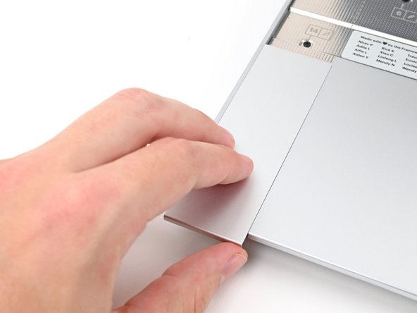Repeat the previous two steps to remove the other Touchpad Spacer.