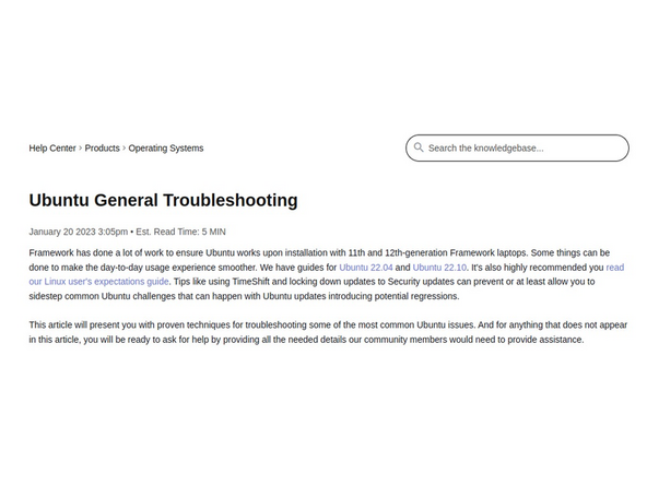 Expecting two-finger right clicking and need help? The touchpad help guide is here.