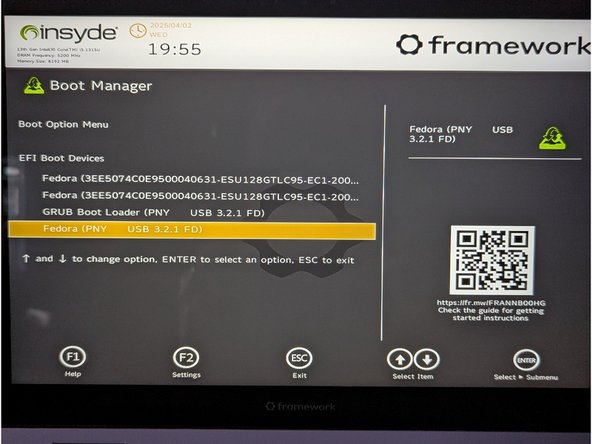 Once you have reviewed the previous step, continue