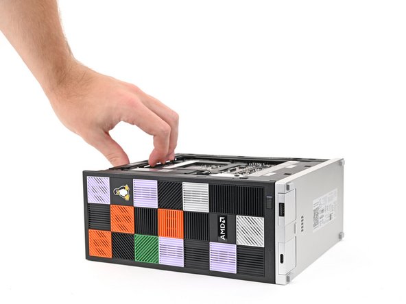 Rotate the Desktop so it sits upright on your work surface.