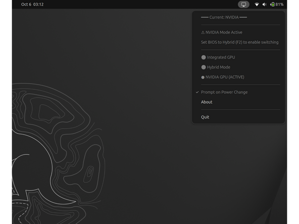 You must reboot and rapidly press F2 to gain access to the BIOS menu. Follow the instructions in step 12 above.