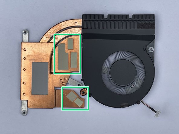 Look for any thermal pads that might have remained stuck on the Mainboard.   They are light in color and very soft to the touch.  If you notice any, gently peel them off.