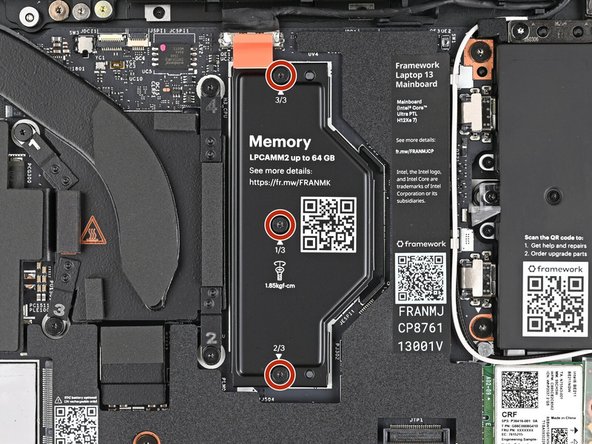If you're installing a LPCAMM2 module, follow the next six steps. If you're installing DDR5 SO-DIMM modules, skip here.
