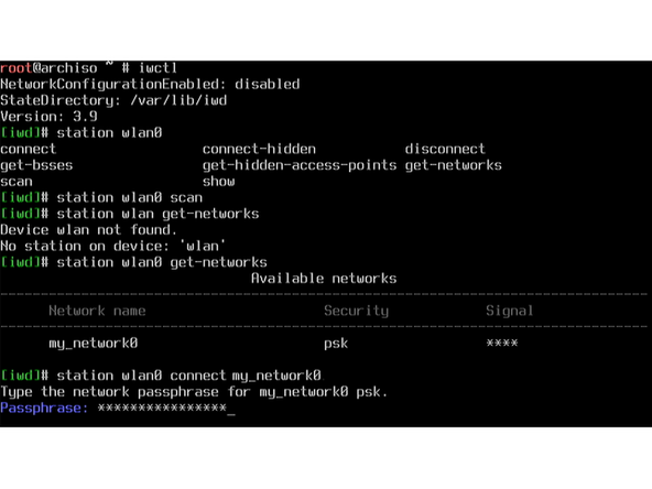 If using an Ethernet Expansion Card, the Live Environment will automatically connect to the internet.